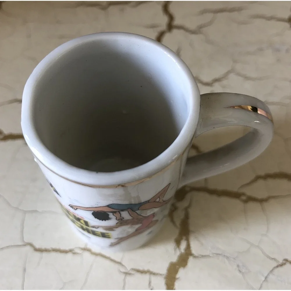 Florida's Weeki Wachee Mermaids Shot Glass Cup w/Handle Rare Find